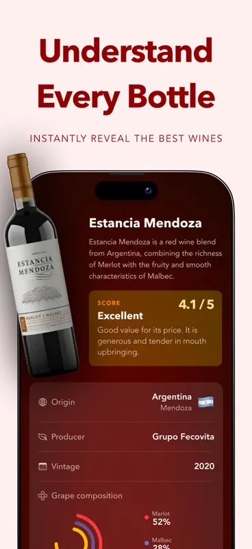FineWine - Wine Scanner screenshot 2 of 6