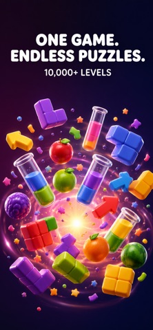 Grid Blitz - Block Game iPhone screenshot