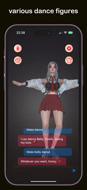 Traicy's Flirty AI Character screenshot 2