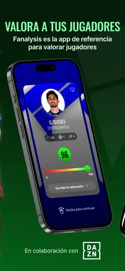 Captura de pantalla de Fanalysis | Fans Del Fútbol en iPhone 2