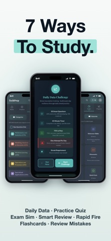 CompTIA DataAI Exam Prep 2026 iPhone screenshot