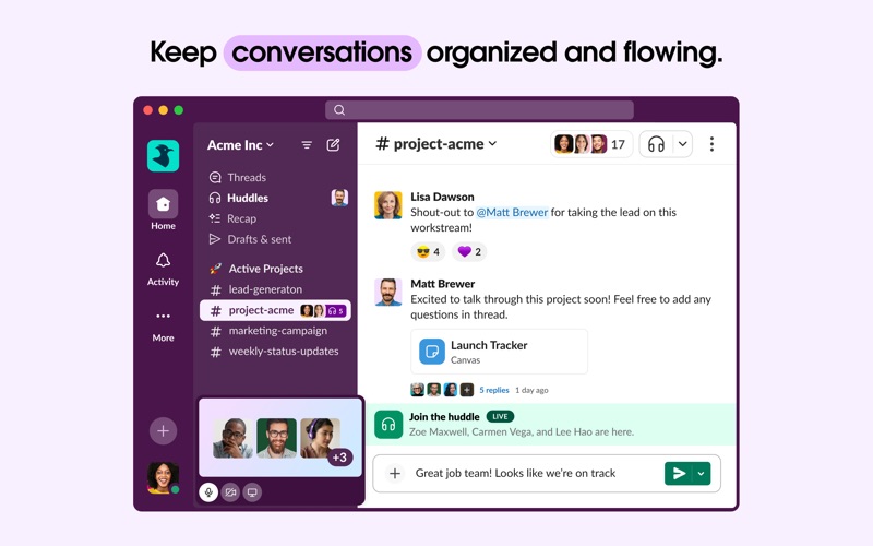 Slack for Desktop screenshot 2