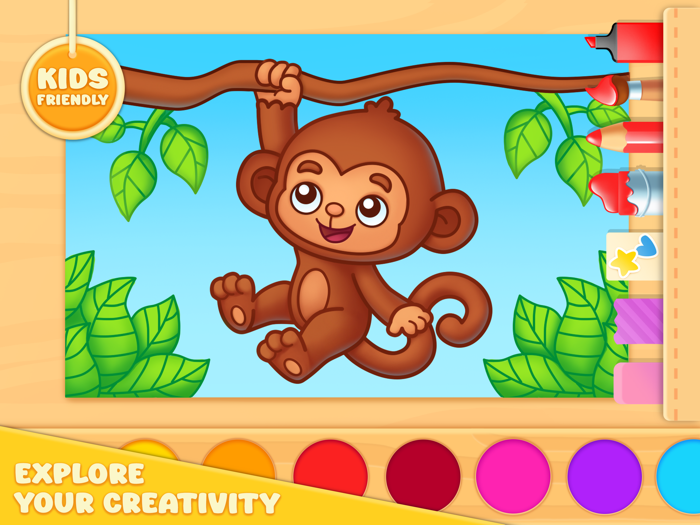 Coloring Book Paint Kids Games