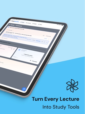 Case Reader: Law School AI iPad screenshot