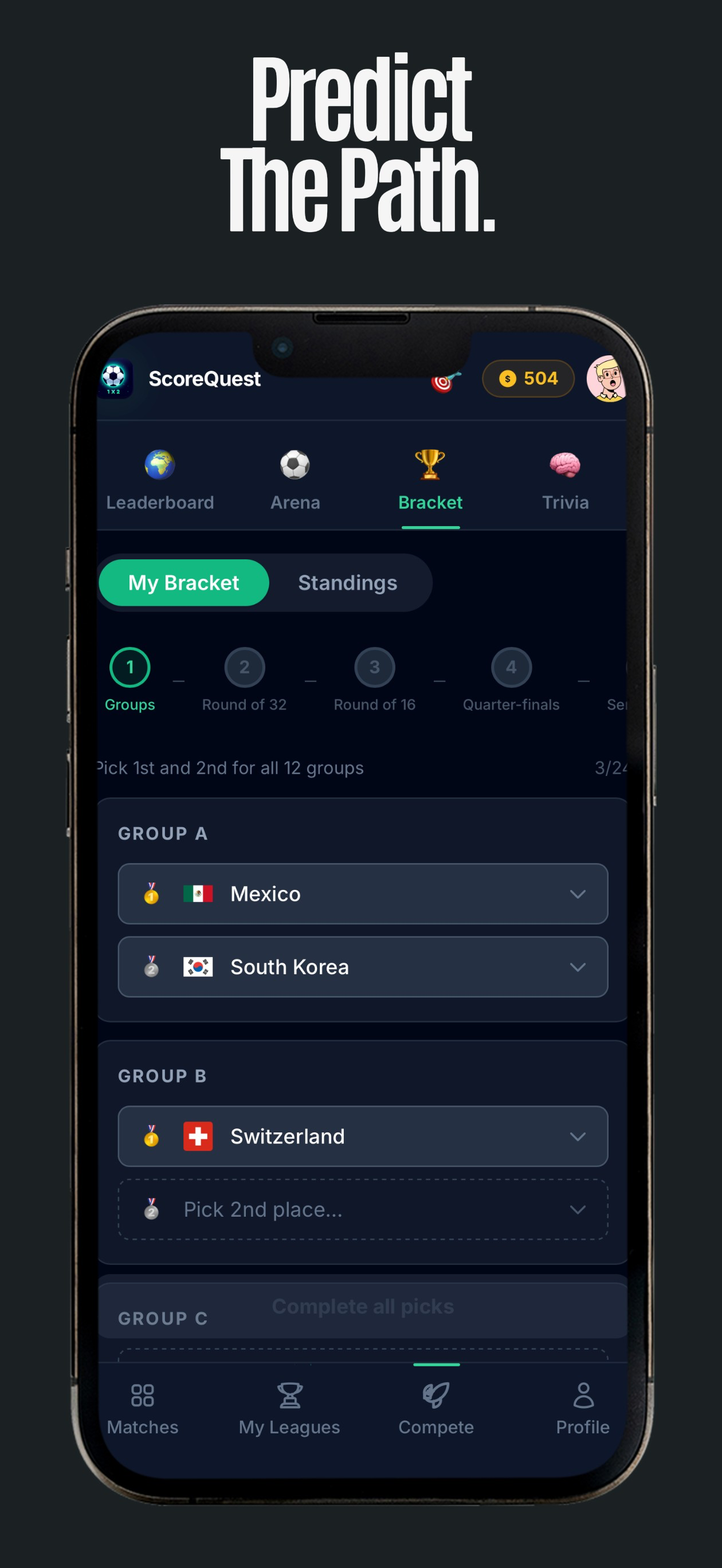 ScoreQuest - World Cup 2026