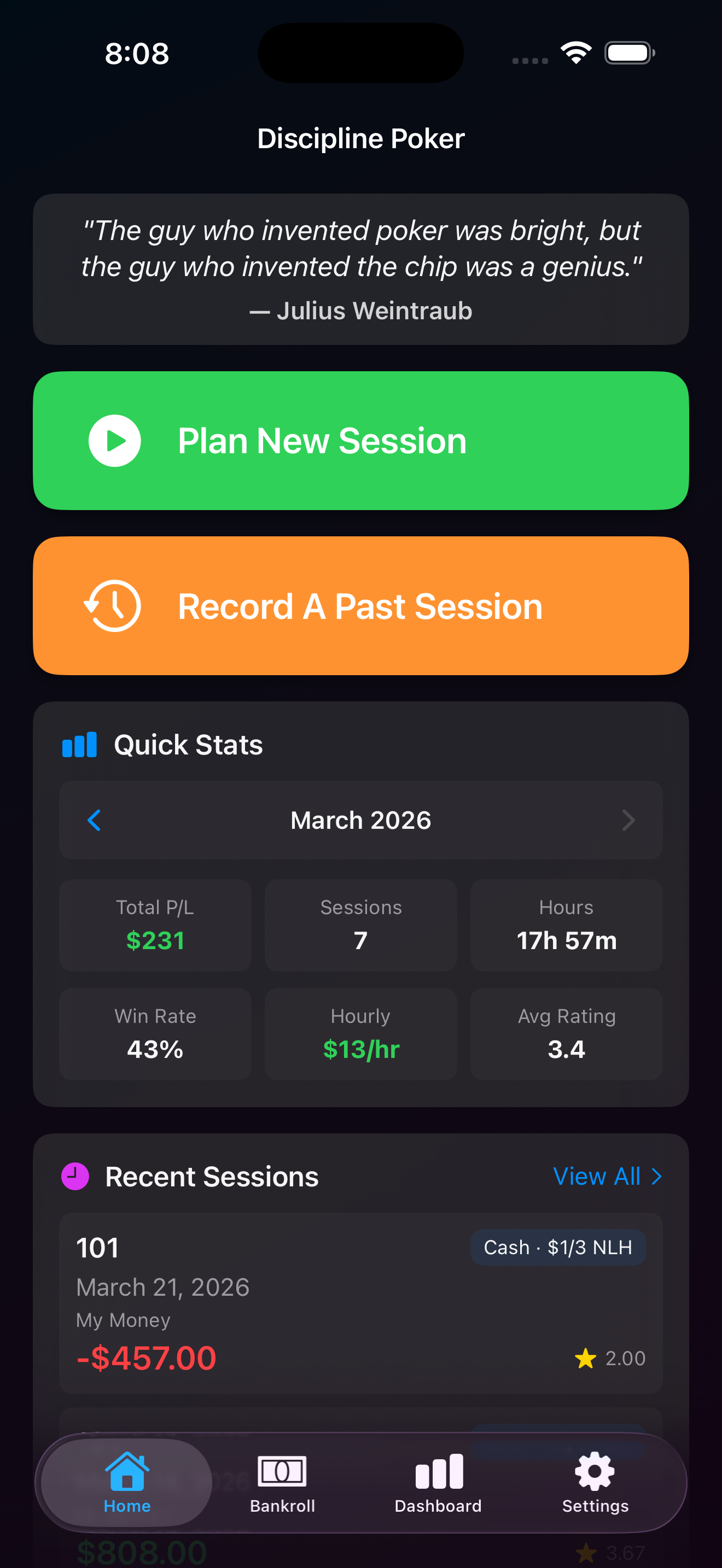 Discipline Poker screenshot 4