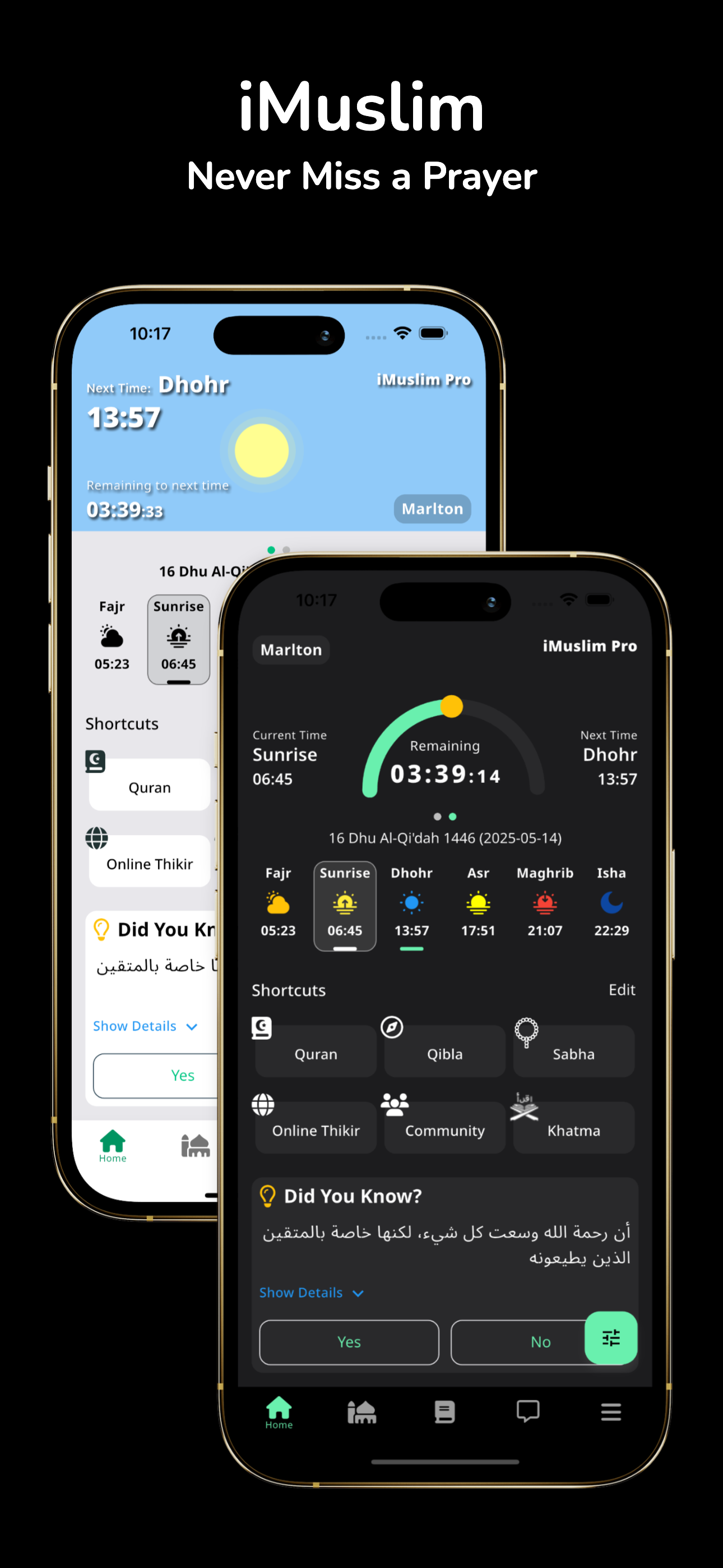 iMuslim: Quran Prayer Athan