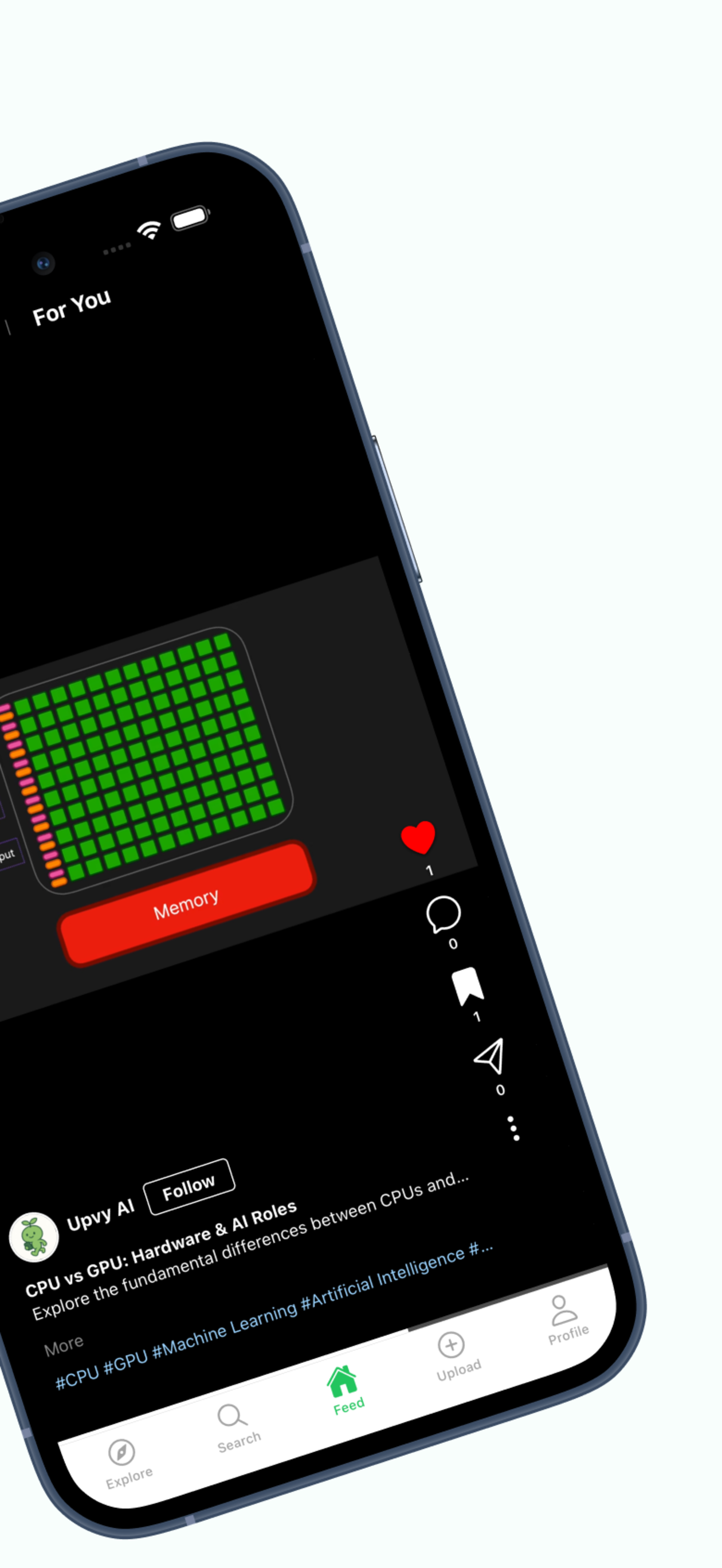 Upvy - Learn While You Scroll screenshot 3