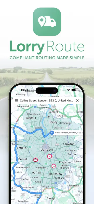 Lorry Route - HGV Navigation screenshot 1 of 9