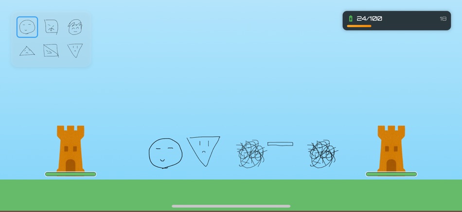 #2. Draw&Conquer: Sketch Battle TD (iOS) By: Sink Capital, Inc.
