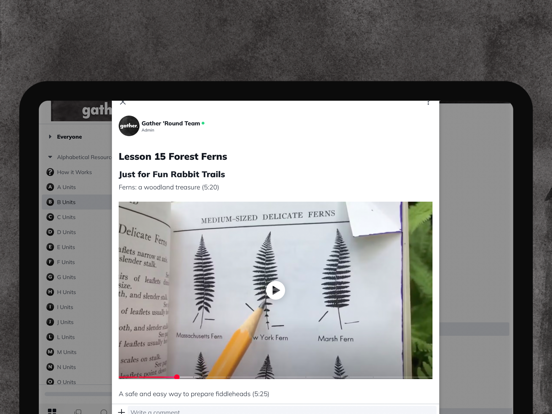 Gather ‘Round Homeschool iPad screenshot 4 - Education app