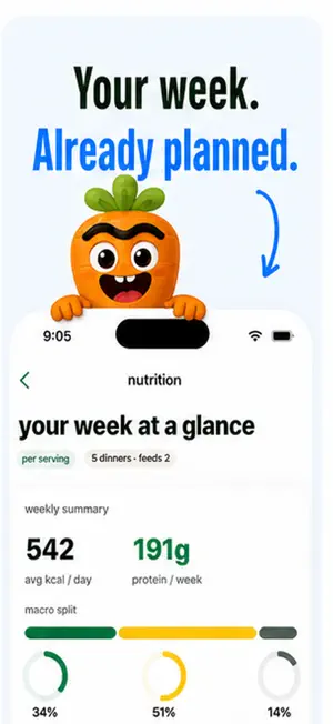 Carby: Budget Meal Planner screenshot 2