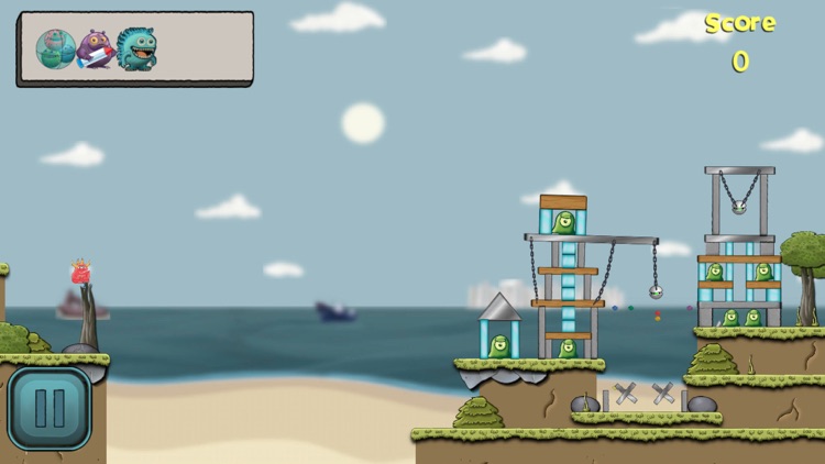 Monster Balls Slingshot Flick screenshot-6