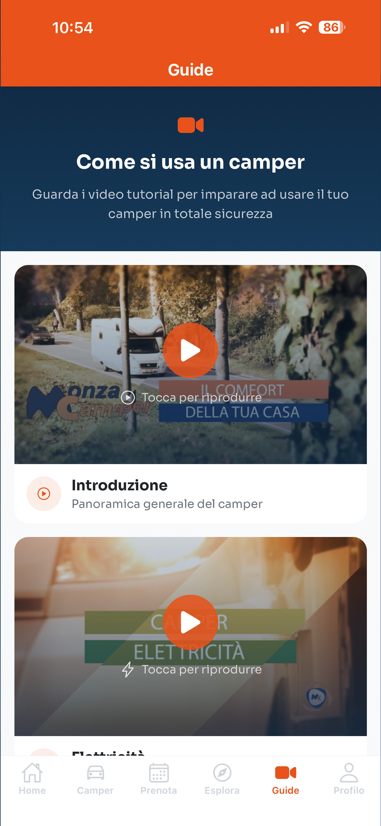 Monzacamper Noleggio Camper screenshot 13
