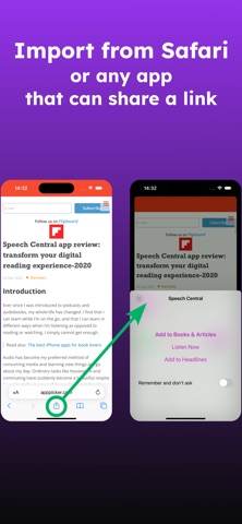 Speech Central – Voice Reader Screenshot 4 of 9