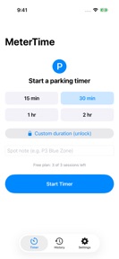 MeterTime: Parking Timer screenshot