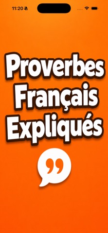 Proverbes Français Expliqués iPhone screenshot