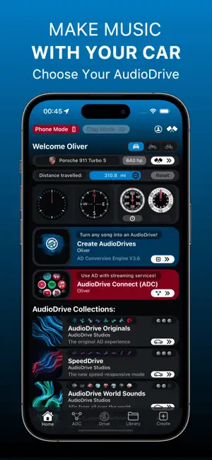 AudioDrive: Drive & Make Music screenshot 1