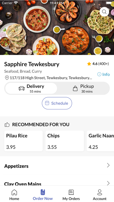Sapphire Tewkesbury. Screenshot