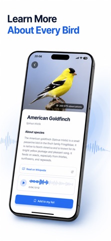 Birdly: Bird Identifier Screenshot 4 of 5