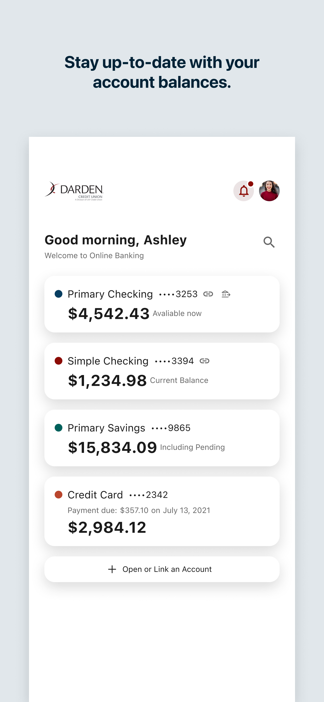 Darden Credit Union Mobile