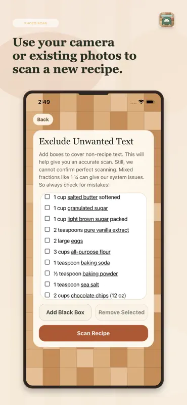 Recipe Scaler Pro screenshot 3 of 7