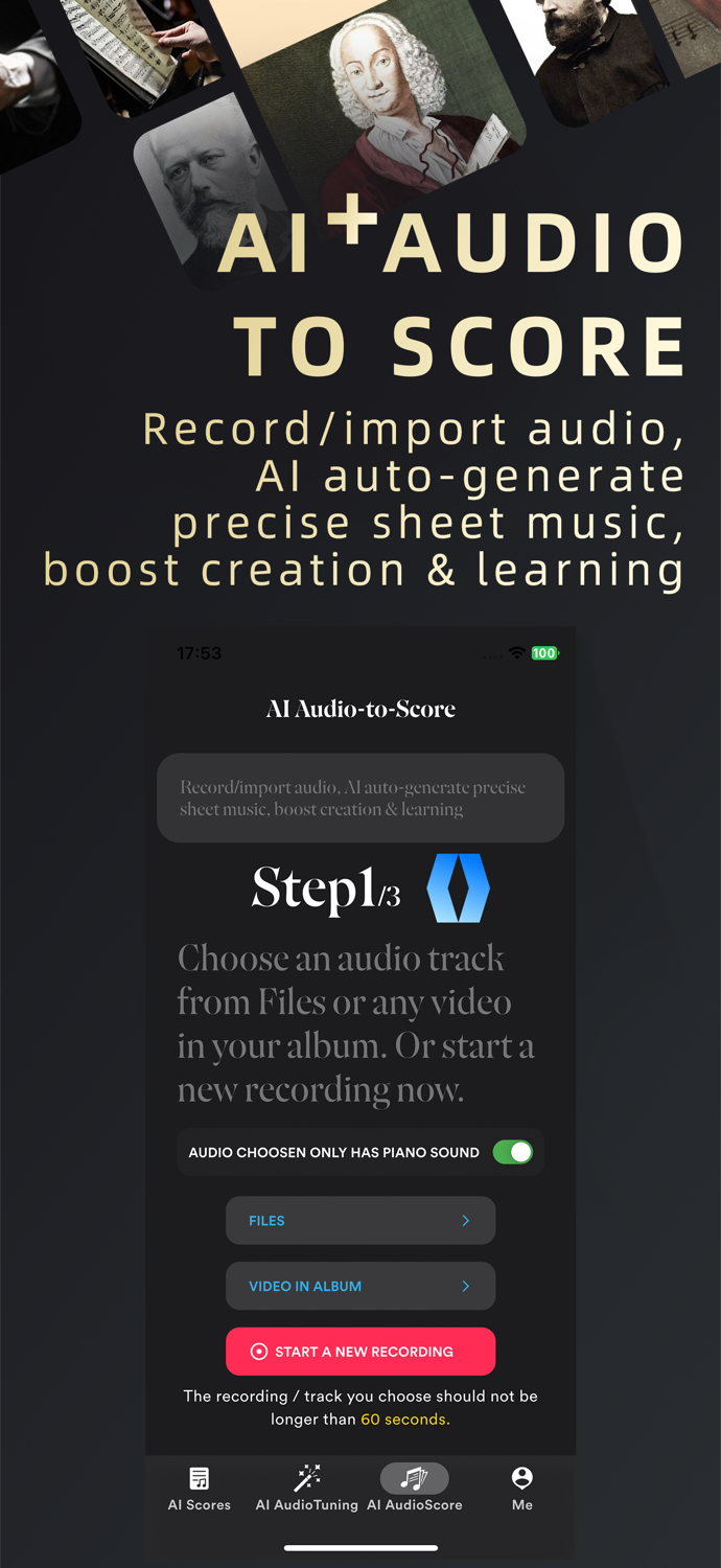 DeepPiano - Sheet Music  AI