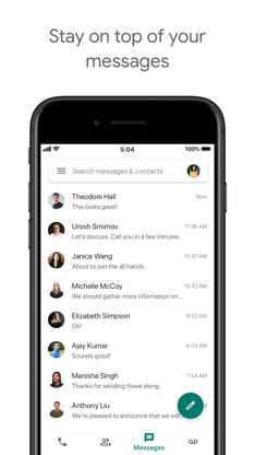 Google Voice screenshot 3