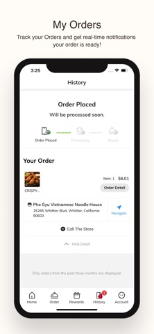 Pho Gyu CA iPhone screenshot