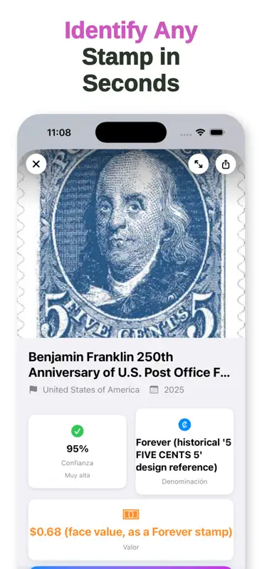 StampSnap: Identifier & Value screenshot 1 of 6