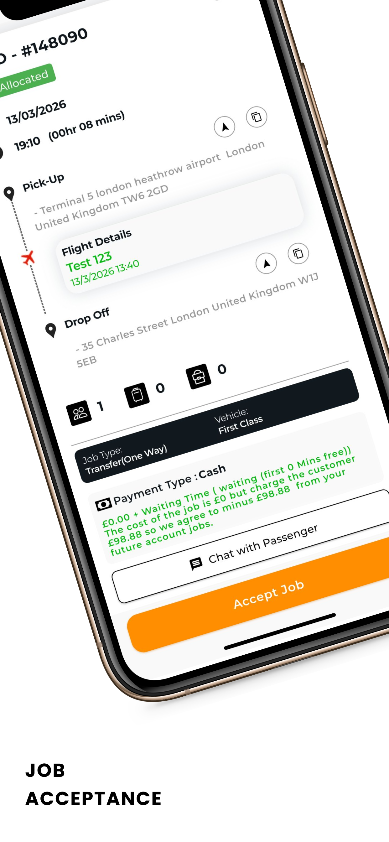 HP Chauffeurs screenshot 4