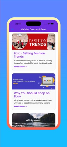 Waffrly - Coupons & Deals screenshot
