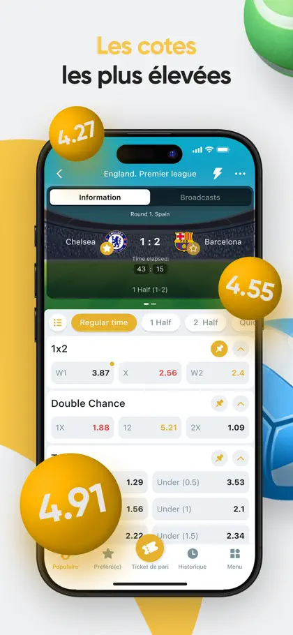 Screenshot 4 von 5 zu Melbet - Paris Sportif & Slots