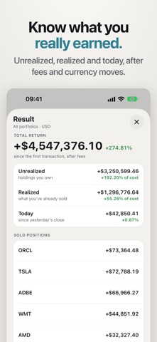 tickerfolio: Portfolio Tracker screenshot 4