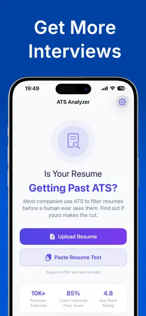 Applyze: ATS Analyzer AI screenshot 1
