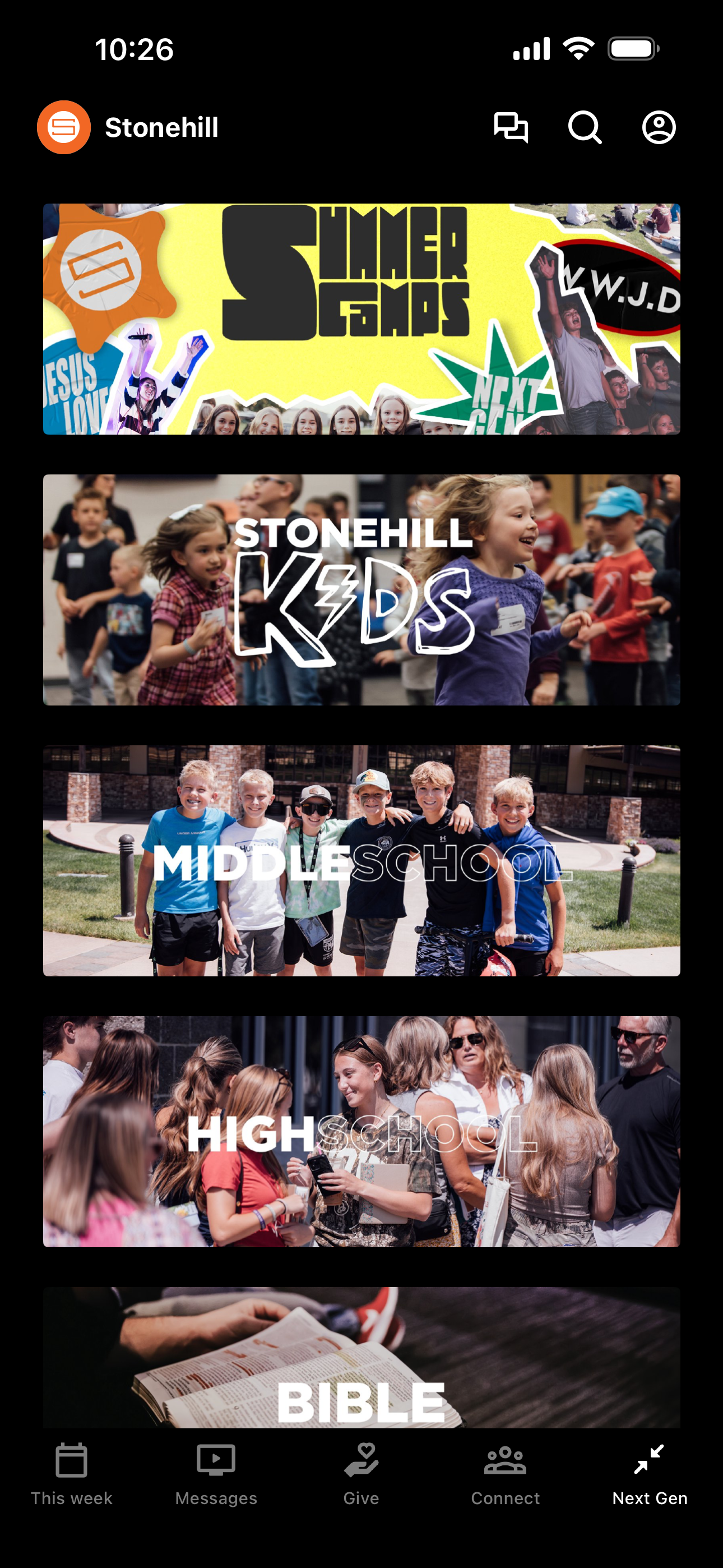 Stonehill Church Idaho screenshot 5