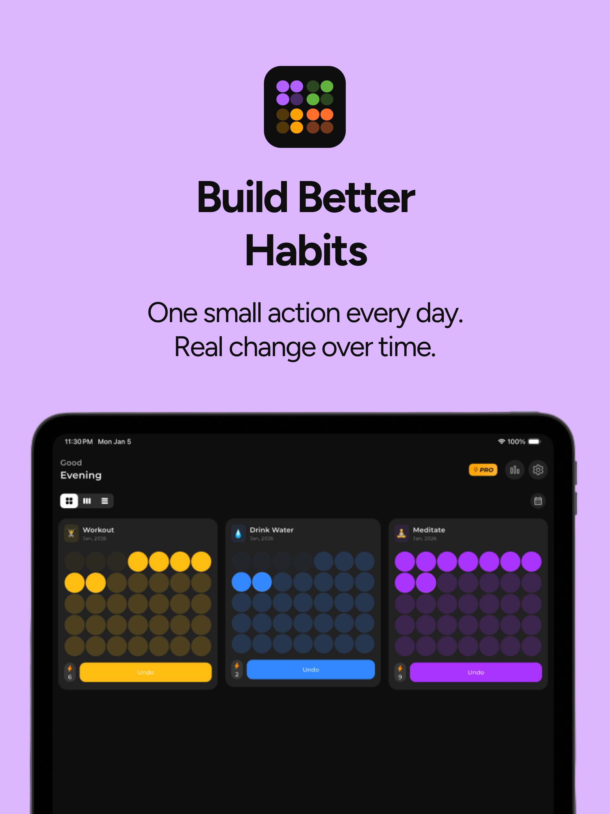 Habidots - Daily Habit Tracker