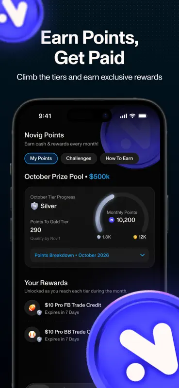 Novig: Prediction Market screenshot 4 of 6