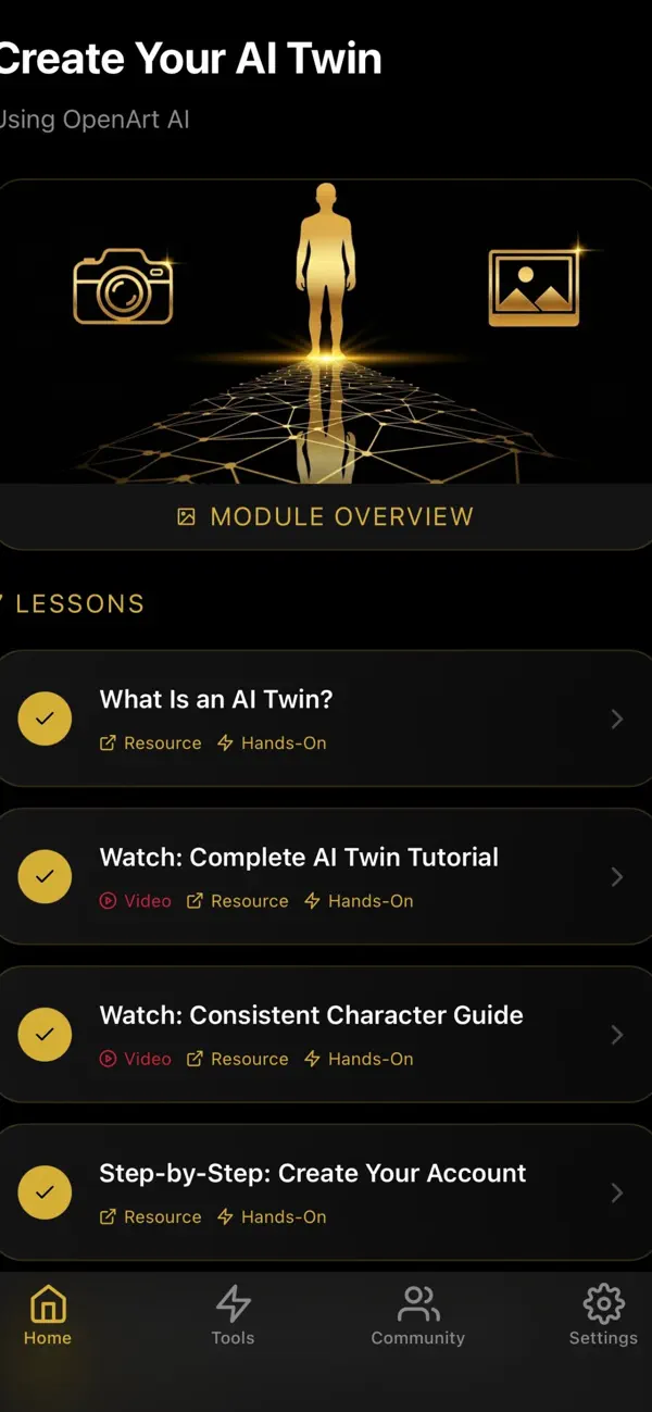 Screenshot #2 pour Learn AI for Digital Marketing