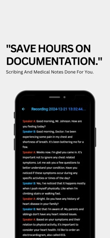 Sporo AI Scribe screenshot
