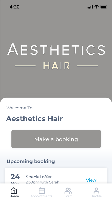 Aesthetics Hair Screenshot