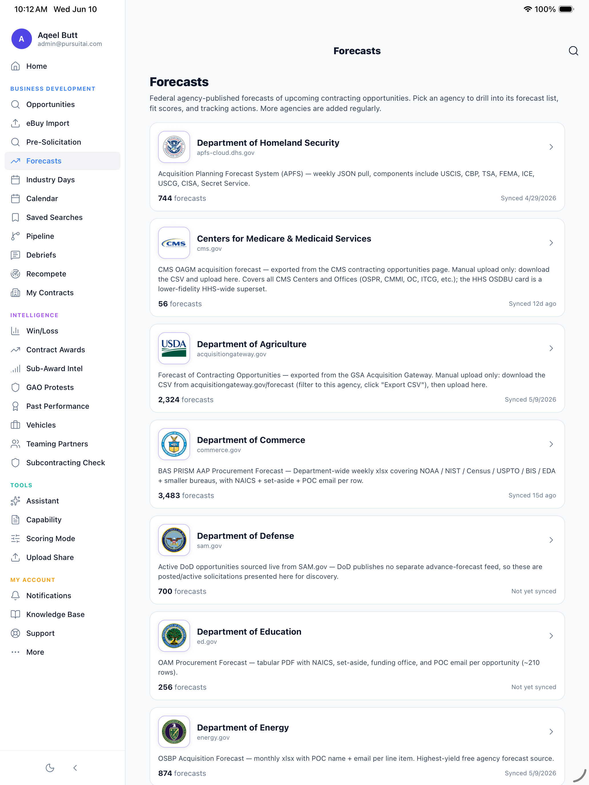 PursuitAI GovCon screenshot 22