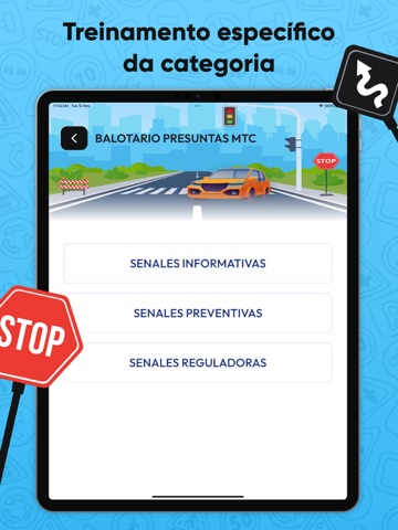 MT Simulacro de examen 2024 iPad screenshot