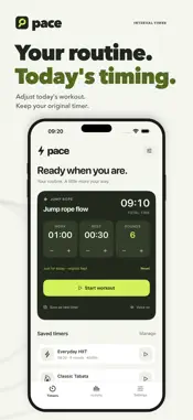 Pace: Interval Workout Timer screenshot 2