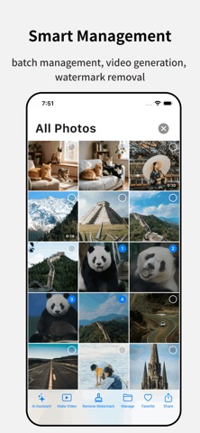 Glimmer: AI Photo Video Maker iPhone screenshot