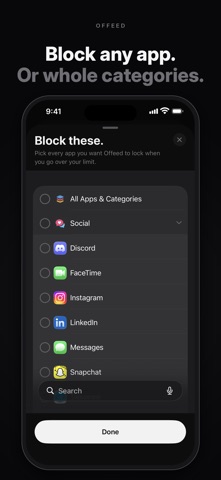 Offeed  - Block Apps & Focus Screenshot 8 of 8