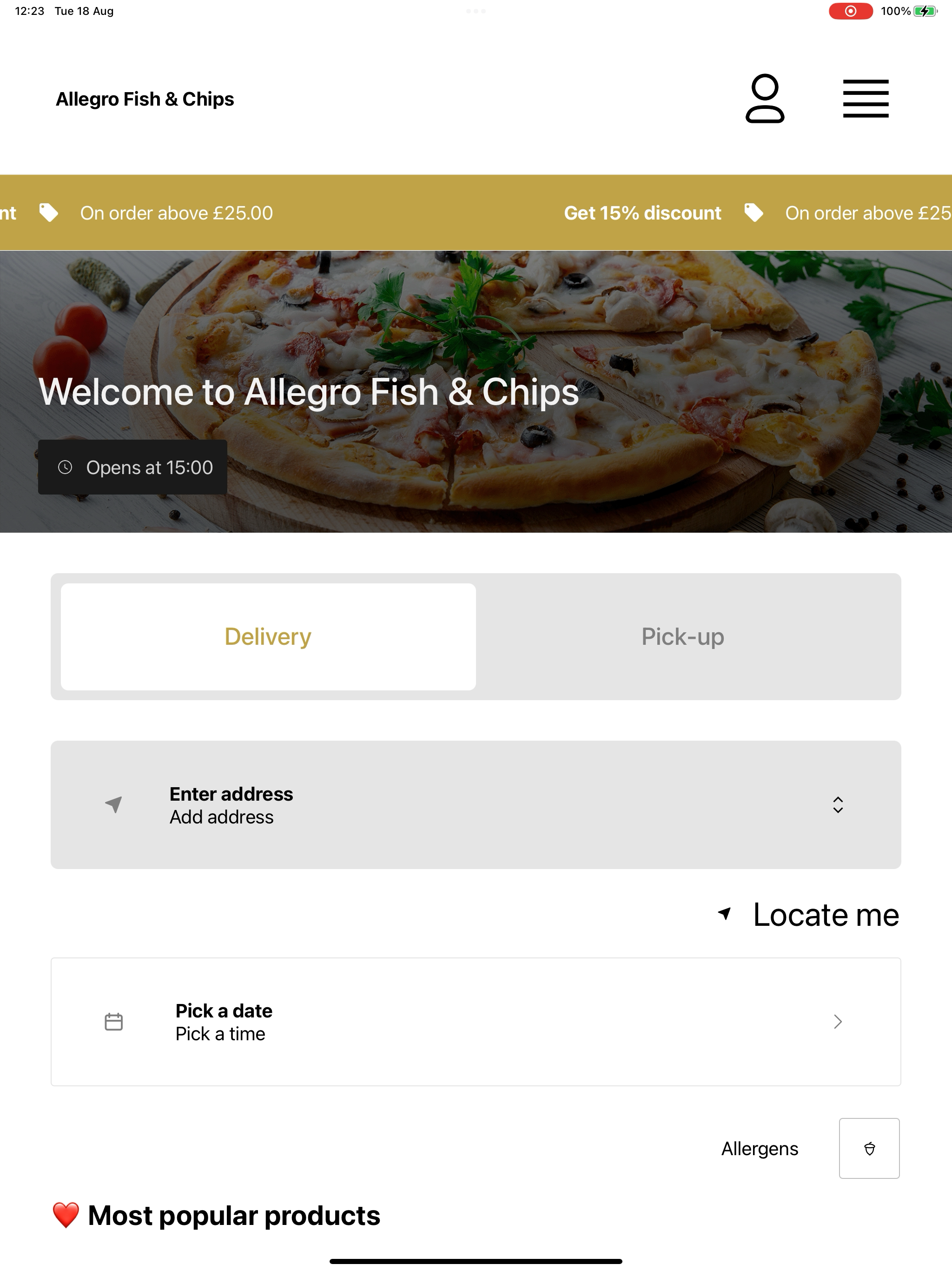 Allegro Fish & Chips screenshot 10
