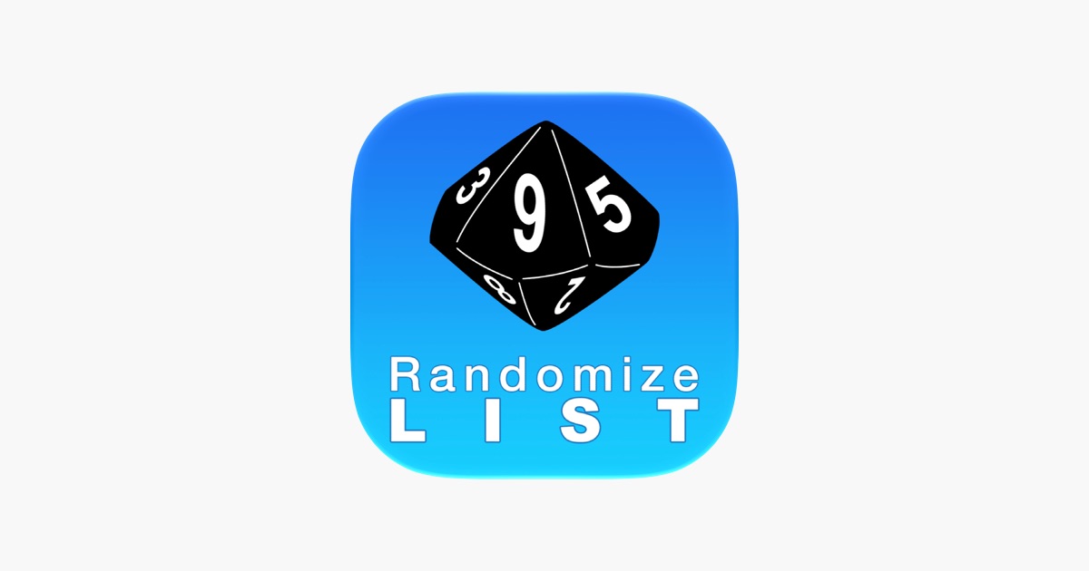 ‎Randomize List App - App Store