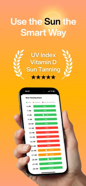 Sundex: UV Index & Sun Tanning screenshot 1
