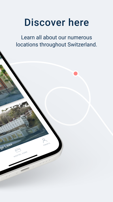 Swiss Youth Hostels Screenshot